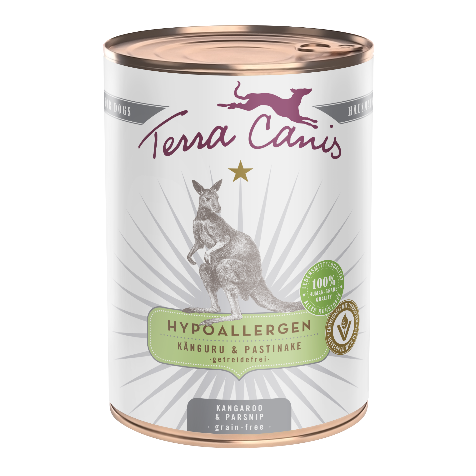 Känguru mit Pastinake