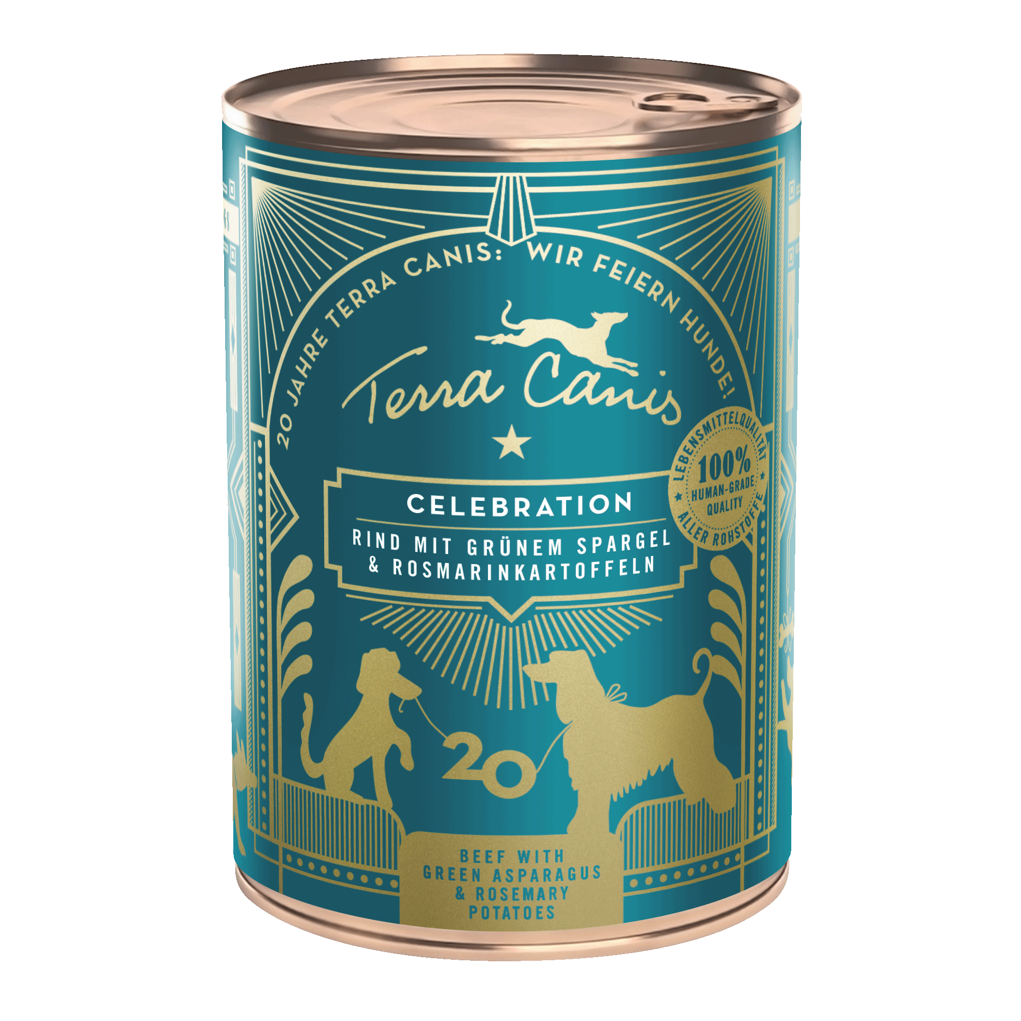 Jubiläumsmenü - Rind mit grünem Spargel & Rosmarinkartoffeln