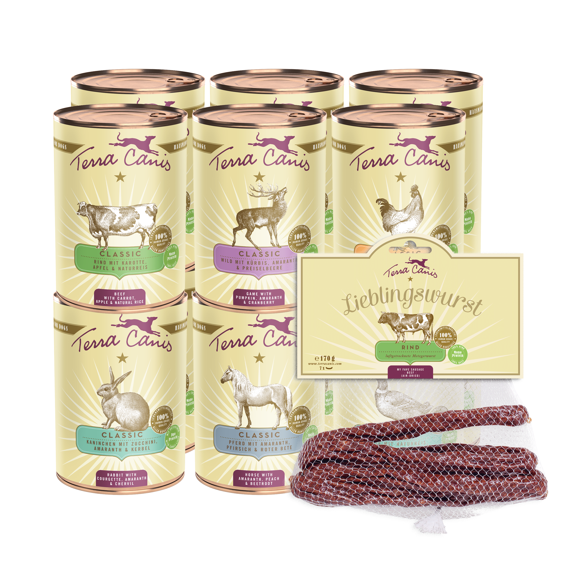 Gourmetpaket M - 12x 400g