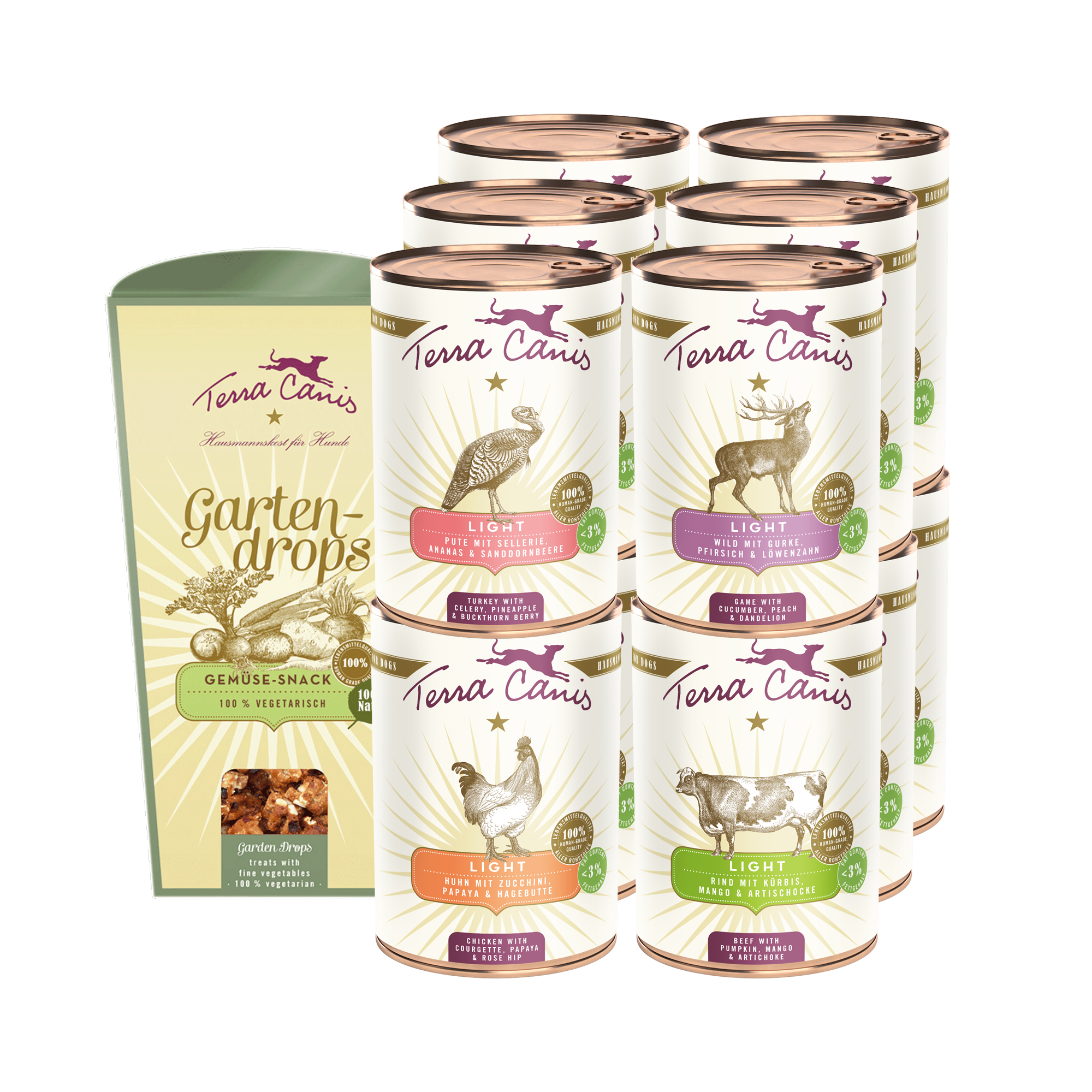 Gourmetpaket M - 12x 400g