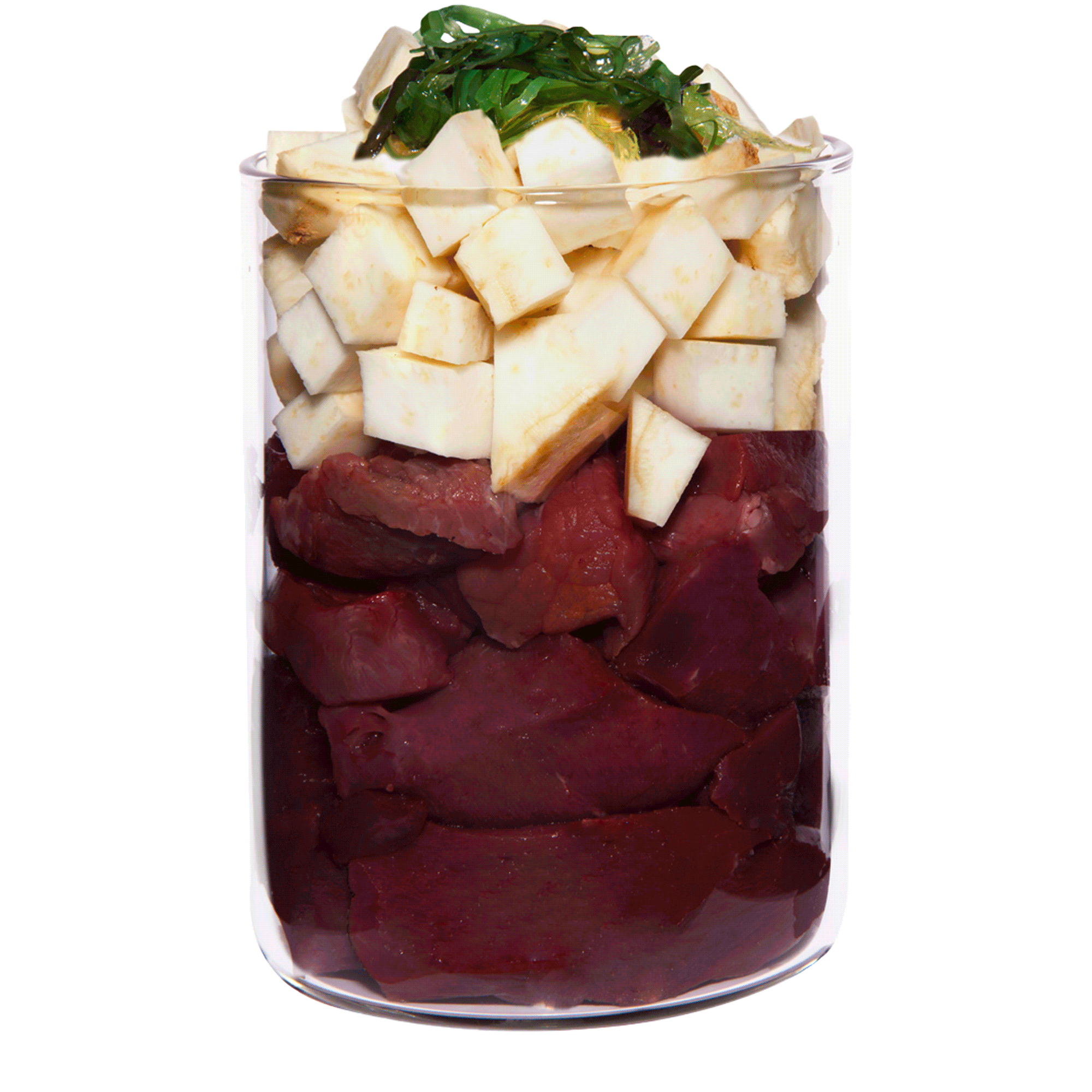 Ente mit Petersilienwurzel