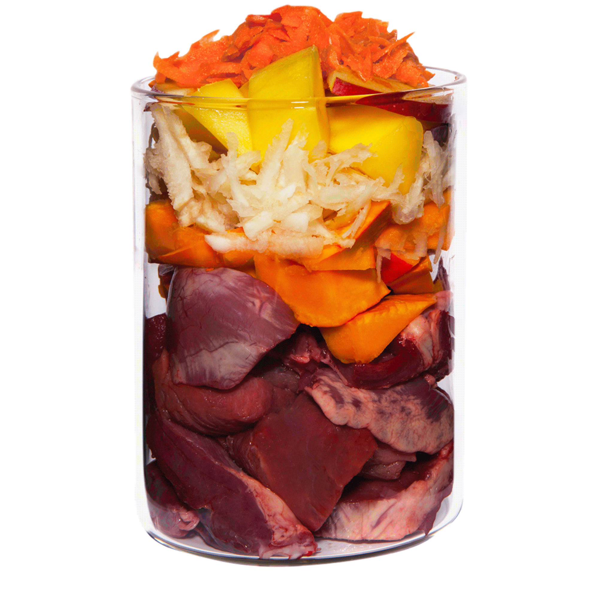 Lamm mit Kürbis, Pastinake und Passionsblume