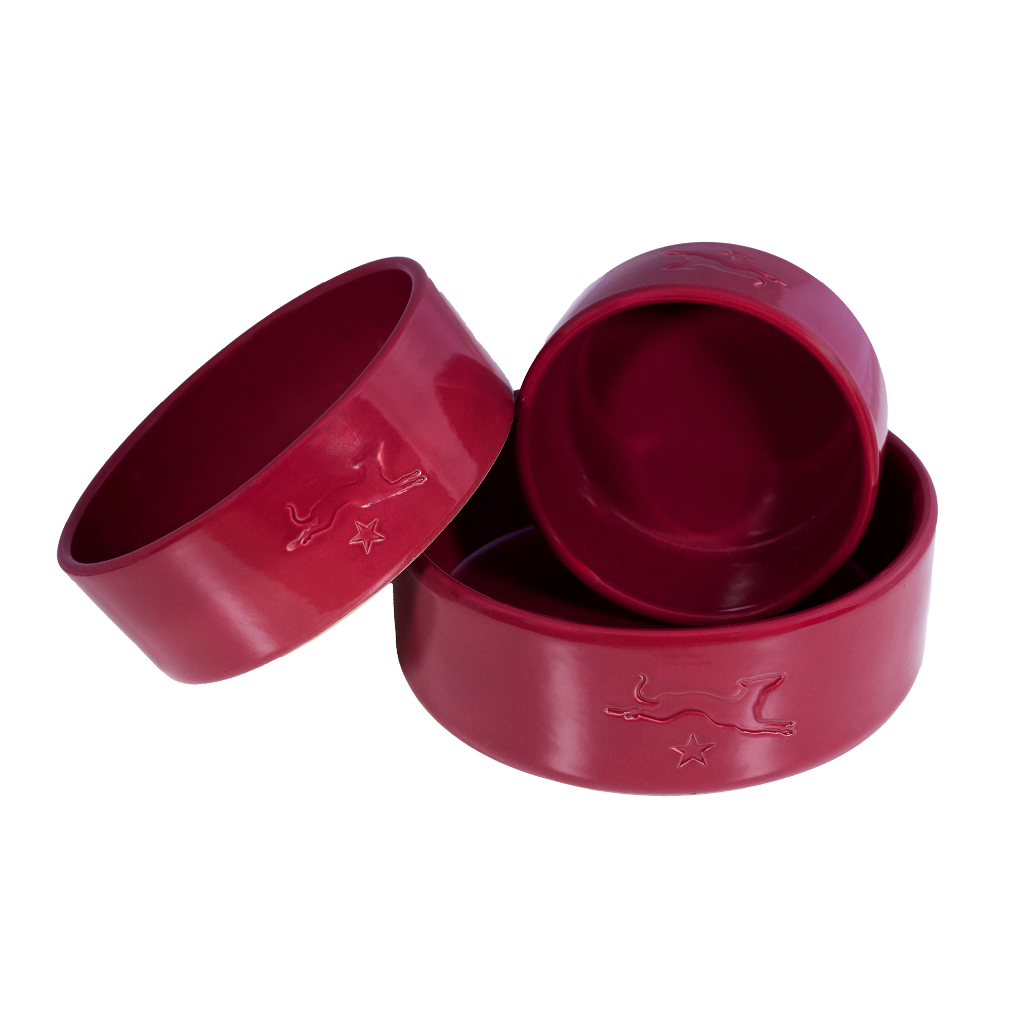 TC-Treusinn Hundenapf bordeaux